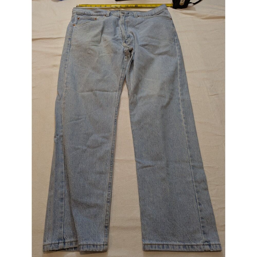 Levi's 505 Regular Fit Jeans, Tagged 36x29, Measures 36x30, Excellent Shape